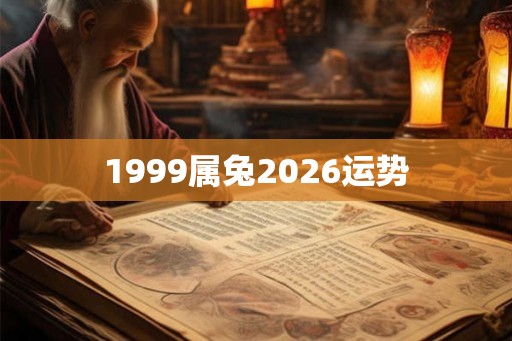 1999属兔2026运势 1999属兔2026运势