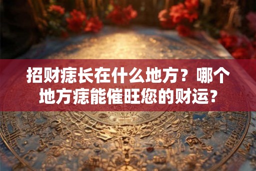 招财痣长在什么地方？哪个地方痣能催旺您的财运？