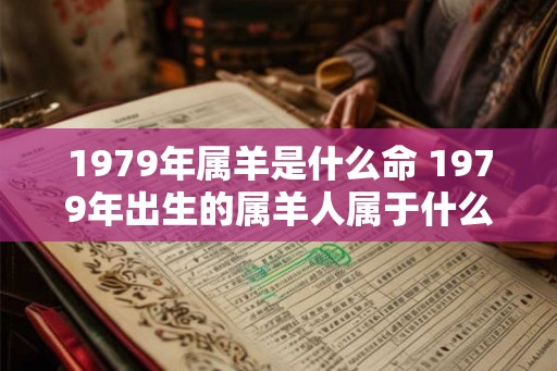 1979年属羊是什么命 1979年出生的属羊人属于什么命