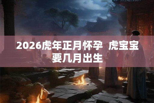 2026虎年正月怀孕  虎宝宝要几月出生