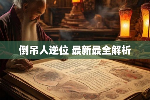 倒吊人逆位 最新最全解析