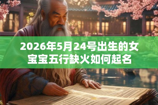 2026年5月24号出生的女宝宝五行缺火如何起名 2026年5月24号出生的女宝宝五行缺火如何起名