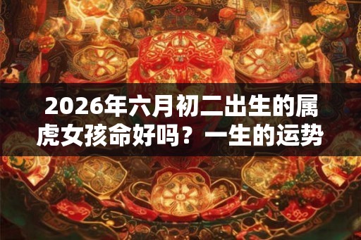 2026年六月初二出生的属虎女孩命好吗？一生的运势如何？