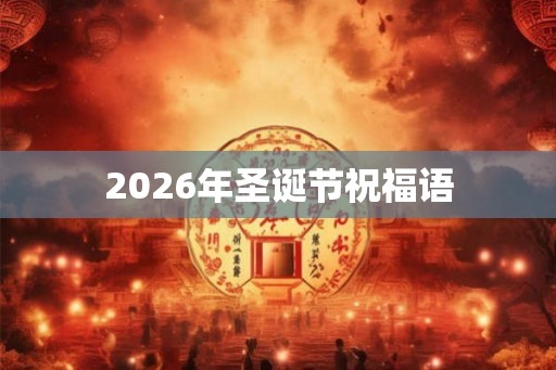 2026年圣诞节祝福语
