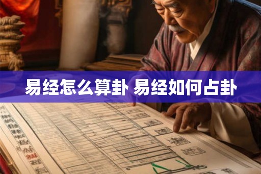 易经怎么算卦 易经如何占卦 易经怎么算卦 易经如何占卦