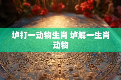 垆打一动物生肖 垆解一生肖动物