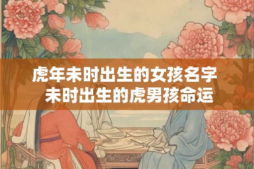 虎年未时出生的女孩名字 未时出生的虎男孩命运 虎年未时出生的女孩名字 未时出生的虎男孩命运