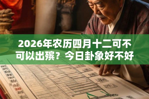 2026年农历四月十二可不可以出殡?今日卦象好不好? 2026年农历四月十二可不可以出殡?今日卦象好不好?
