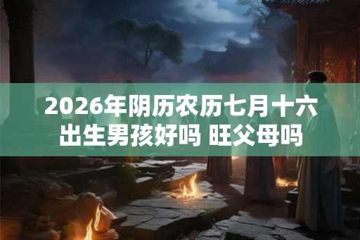2026年阴历农历七月十六出生男孩好吗 旺父母吗