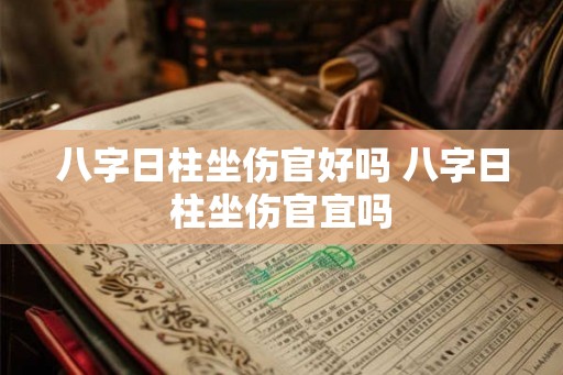 八字日柱坐伤官好吗 八字日柱坐伤官宜吗