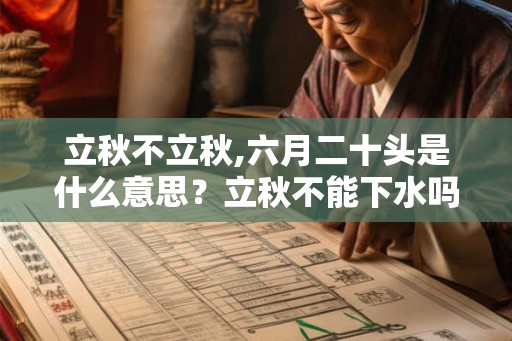 立秋不立秋,六月二十头是什么意思？立秋不能下水吗？