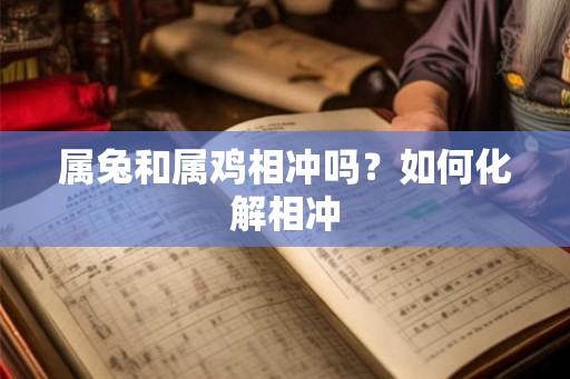 属兔和属鸡相冲吗？如何化解相冲