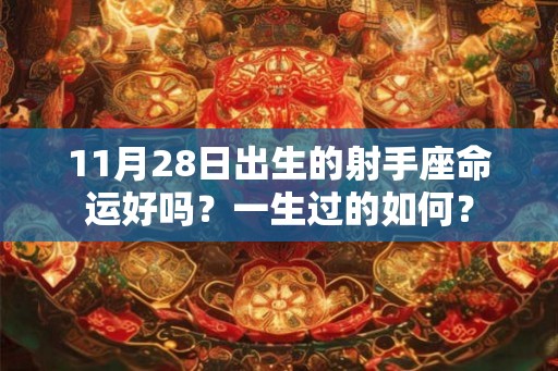 11月28日出生的射手座命运好吗?一生过的如何? 11月28日出生的射手座命运好吗?一生过的如何?