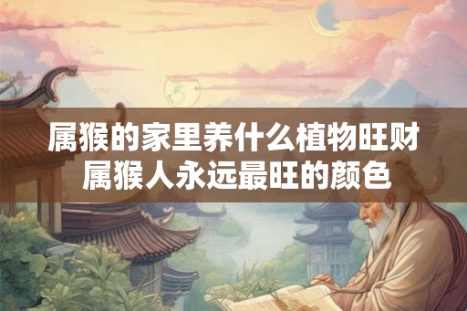 属猴的家里养什么植物旺财 属猴人永远最旺的颜色 属猴的家里养什么植物旺财 属猴人永远最旺的颜色