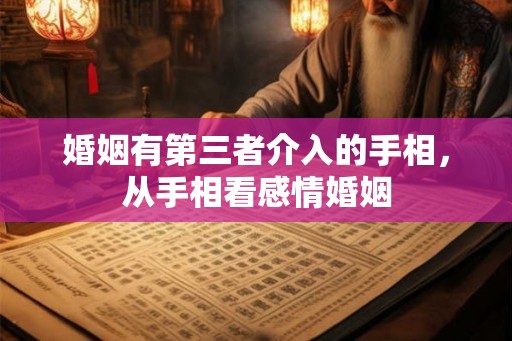 婚姻有第三者介入的手相，从手相看感情婚姻