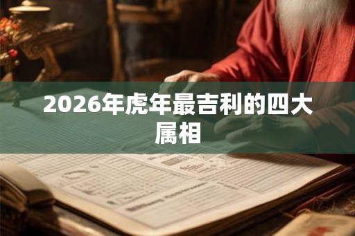 2026年虎年最吉利的四大属相