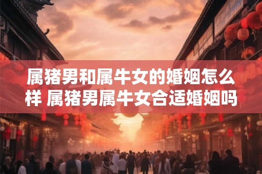 属猪男和属牛女的婚姻怎么样 属猪男属牛女合适婚姻吗