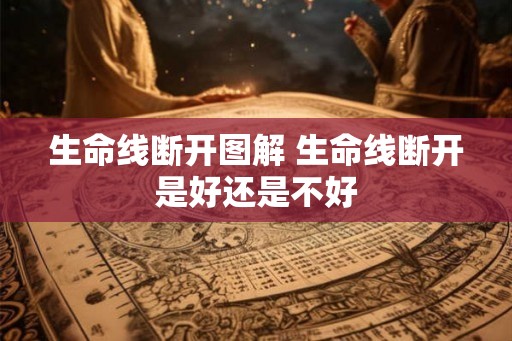 生命线断开图解 生命线断开是好还是不好