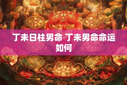 丁未日柱男命 丁未男命命运如何