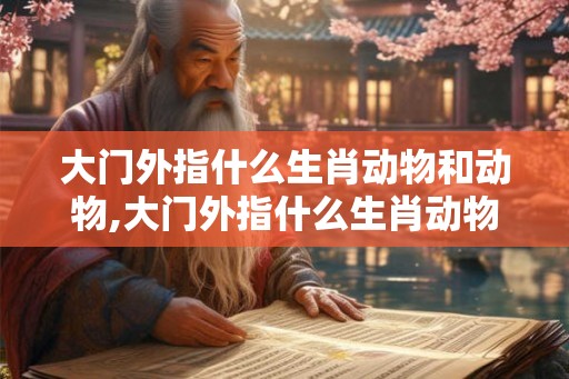 大门外指什么生肖动物和动物,大门外指什么生肖动物和动物图片
