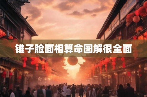 锥子脸面相算命图解很全面