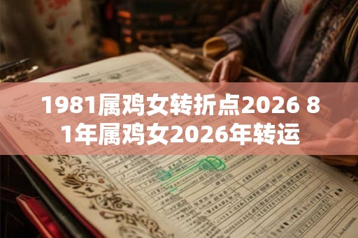 1981属鸡女转折点2026 81年属鸡女2026年转运 1981属鸡女转折点2026 81年属鸡女2026年转运