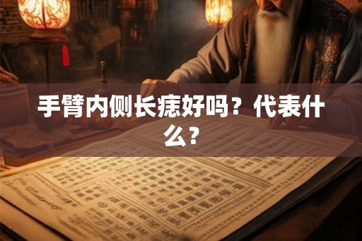 手臂内侧长痣好吗?代表什么? 手臂内侧长痣好吗?代表什么?