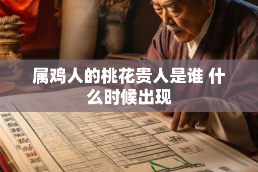 属鸡人的桃花贵人是谁 什么时候出现