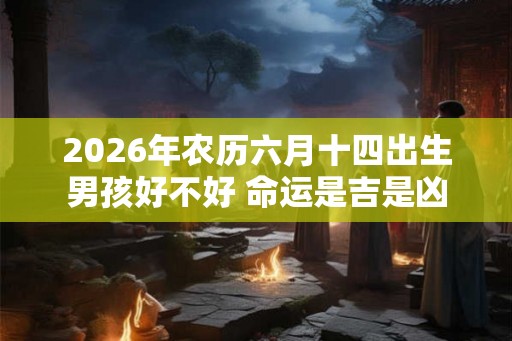2026年农历六月十四出生男孩好不好 命运是吉是凶