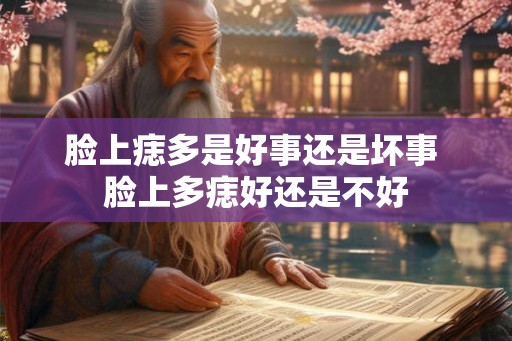 脸上痣多是好事还是坏事 脸上多痣好还是不好 脸上痣多是好事还是坏事 脸上多痣好还是不好