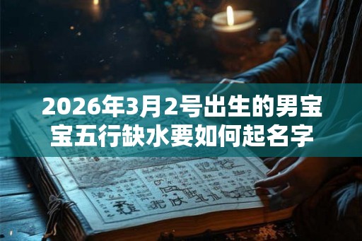 2026年3月2号出生的男宝宝五行缺水要如何起名字 2026年3月2号出生的男宝宝五行缺水要如何起名字