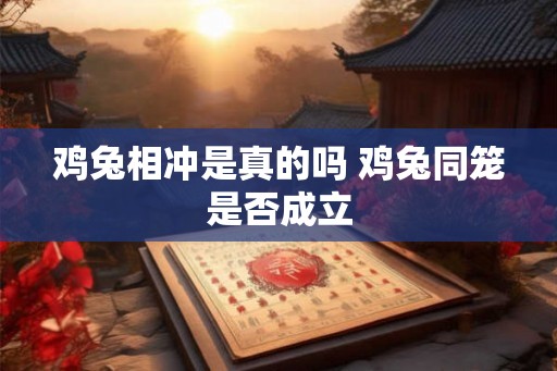 鸡兔相冲是真的吗 鸡兔同笼是否成立 鸡兔相冲是真的吗 鸡兔同笼是否成立