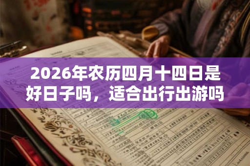 2026年农历四月十四日是好日子吗，适合出行出游吗？