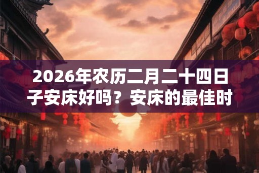 2026年农历二月二十四日子安床好吗？安床的最佳时间？