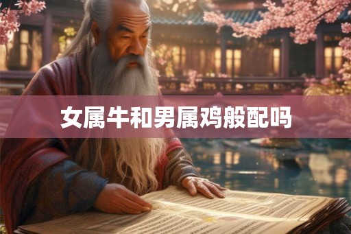 女属牛和男属鸡般配吗