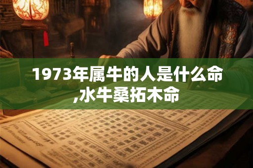 1973年属牛的人是什么命,水牛桑拓木命 1973年属牛的人是什么命,水牛桑拓木命
