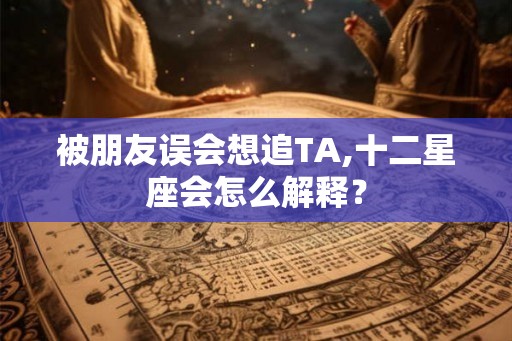 被朋友误会想追TA,十二星座会怎么解释? 被朋友误会想追TA,十二星座会怎么解释?