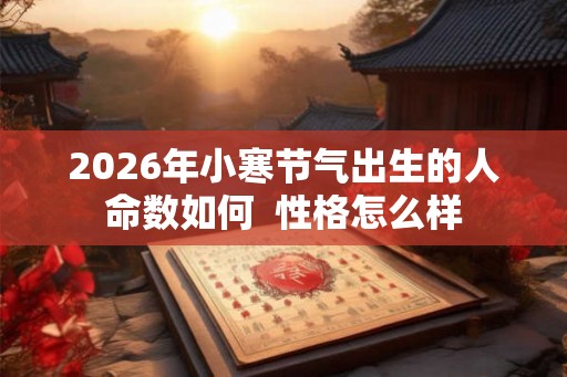 2026年小寒节气出生的人命数如何  性格怎么样