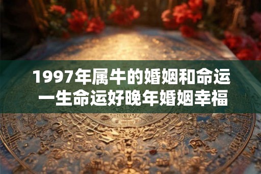 1997年属牛的婚姻和命运 一生命运好晚年婚姻幸福