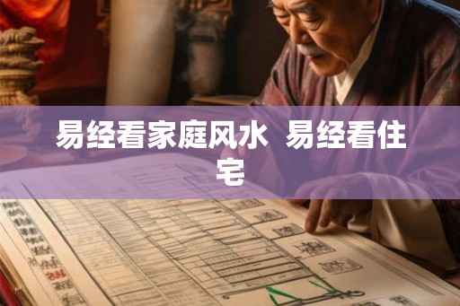 易经看家庭风水  易经看住宅
