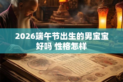 2026端午节出生的男宝宝好吗 性格怎样