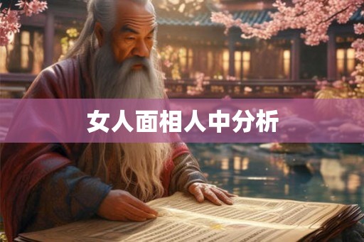 女人面相人中分析