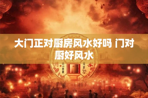 大门正对厨房风水好吗 门对厨好风水 大门正对厨房风水好吗 门对厨好风水
