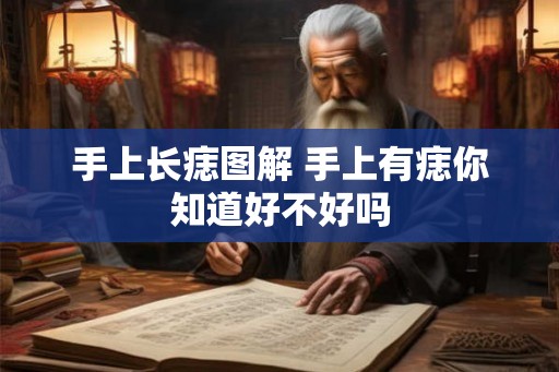 手上长痣图解 手上有痣你知道好不好吗