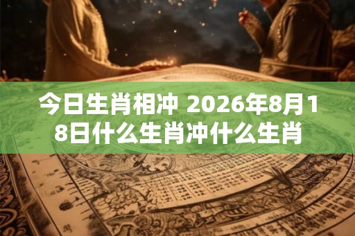 今日生肖相冲 2026年8月18日什么生肖冲什么生肖 今日生肖相冲 2026年8月18日什么生肖冲什么生肖