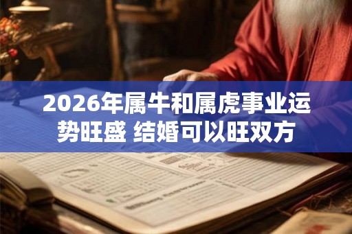 2026年属牛和属虎事业运势旺盛 结婚可以旺双方