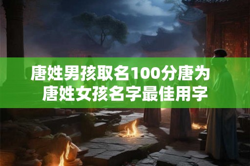 唐姓男孩取名100分唐为 唐姓女孩名字最佳用字 唐姓男孩取名100分唐为 唐姓女孩名字最佳用字