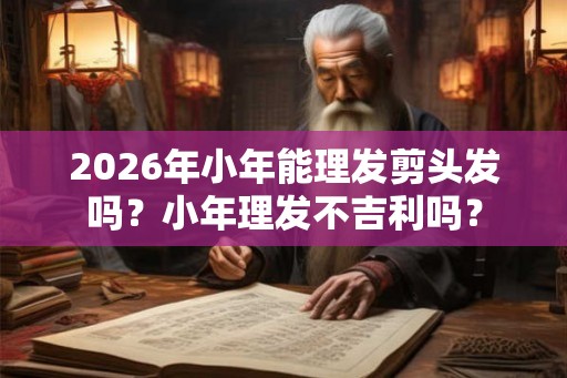 2026年小年能理发剪头发吗？小年理发不吉利吗？