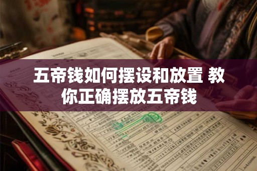 五帝钱如何摆设和放置 教你正确摆放五帝钱