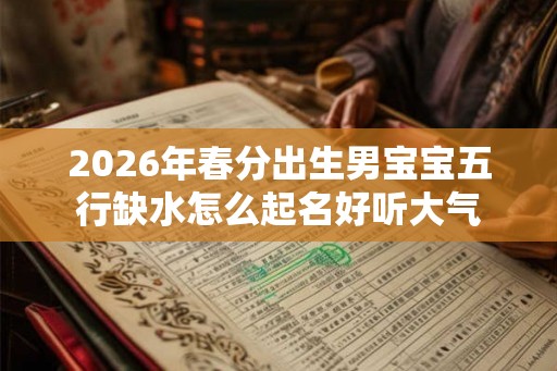2026年春分出生男宝宝五行缺水怎么起名好听大气 2026年春分出生男宝宝五行缺水怎么起名好听大气